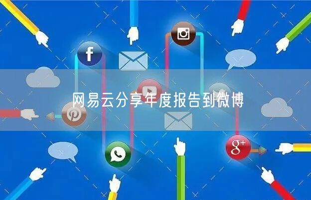 网易云分享年度报告到微博