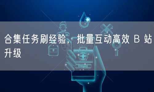合集任务刷经验，批量互动高效 B 站升级