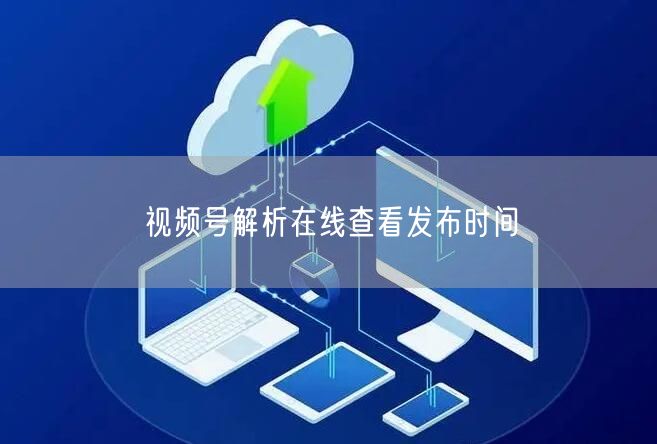 视频号解析在线查看发布时间